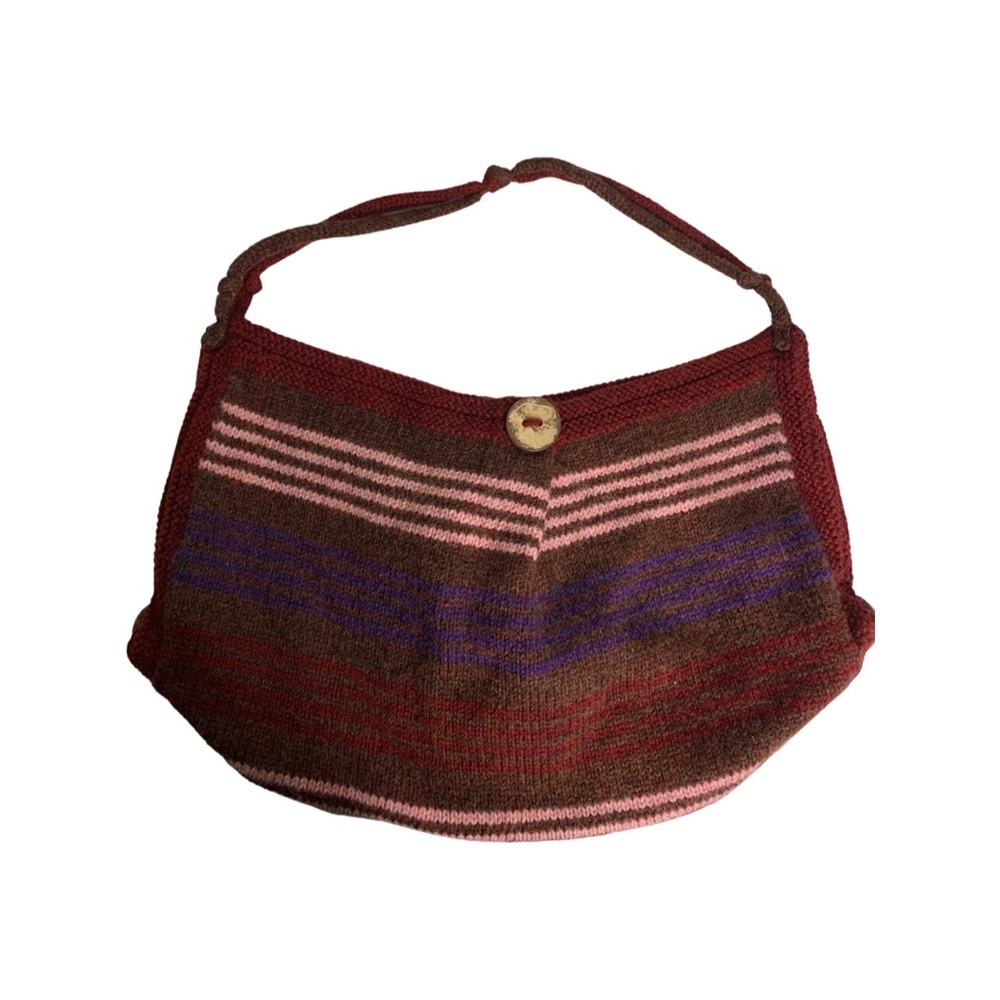 Handmade Knit Sweater Purse - Picture 2 of 6